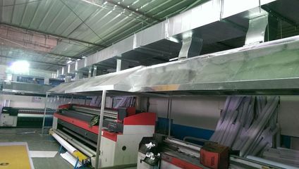 簰洲灣廣告印刷噴繪車間廢氣凈化工程與廣告制作服務(wù)解決方案